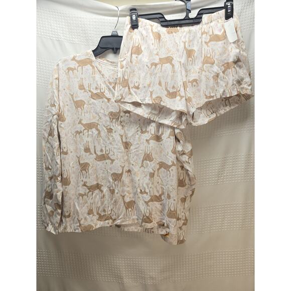 Lauren Conrad Pajama Set Top Is A Large Shorts Are Medium - Picture 2 of 11